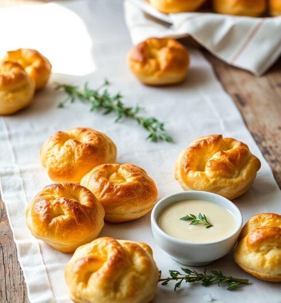 cheese puffs choux pastry