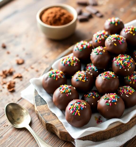 chocolate fudge balls recipe