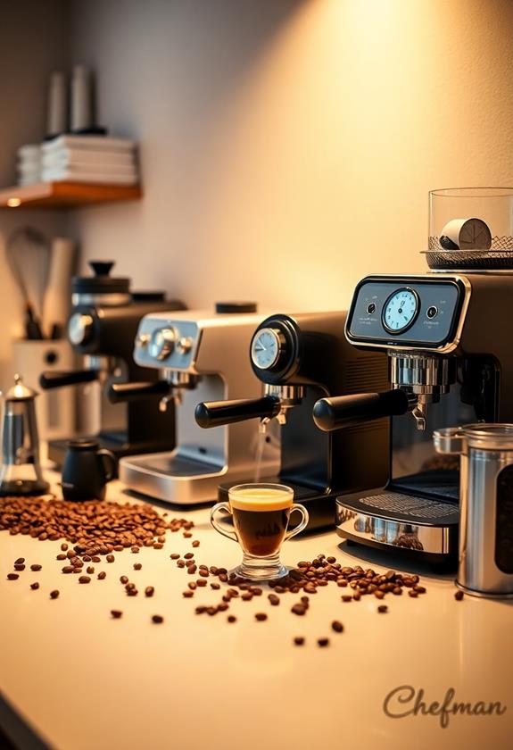 choosing chefman espresso machine