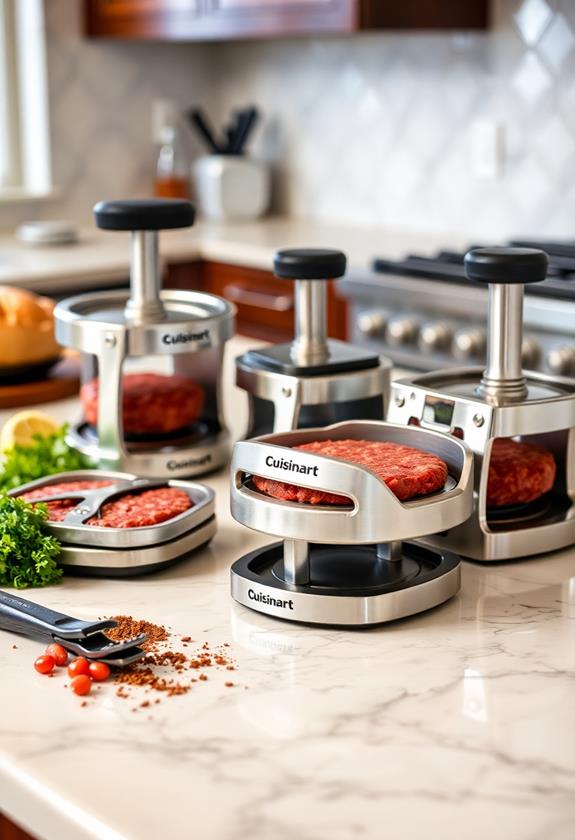 choosing cuisinart burger press