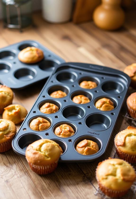 choosing trudeau silicone muffin pan