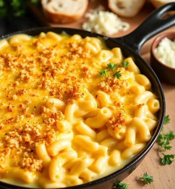 classic baked macaroni cheese