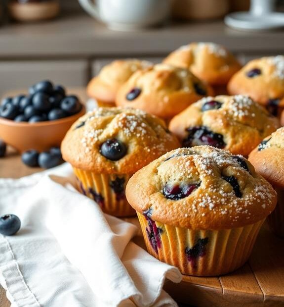 classic blueberry muffins recipe