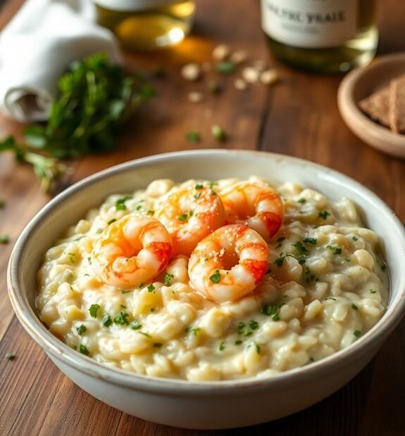 creamy shrimp risotto delight