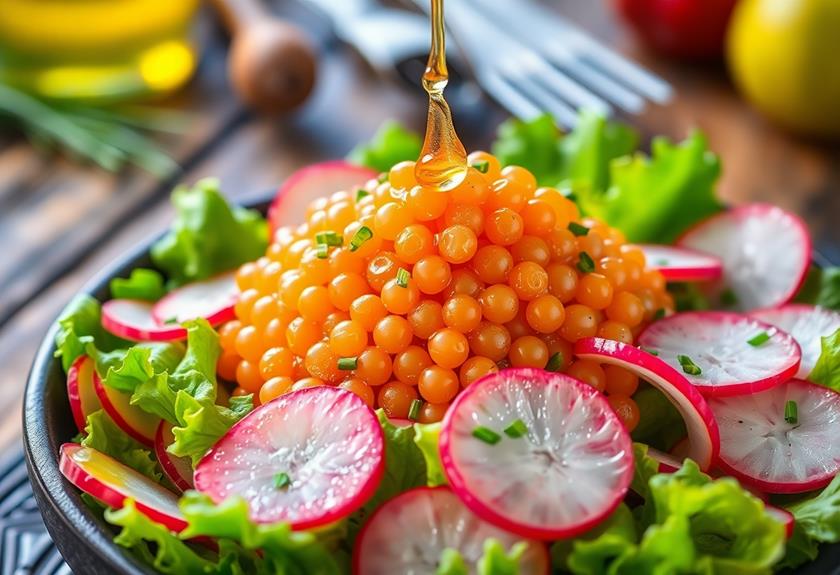 delicious fish roe salad