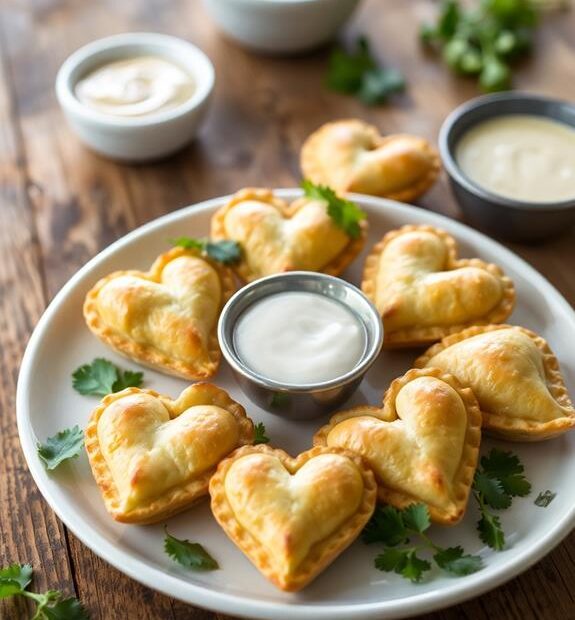 delicious mini heart pies