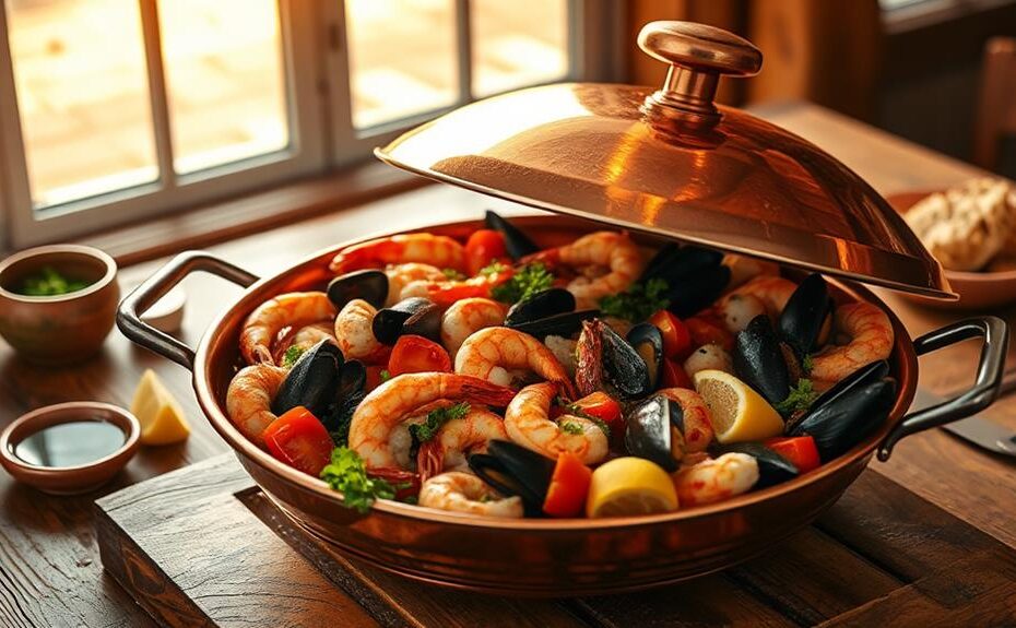 delicious portuguese seafood dish