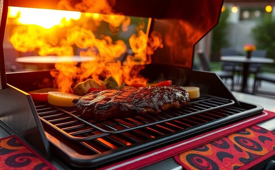 effortless grilling with mats