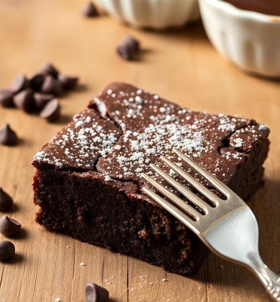 fudgy chocolate brownie squares