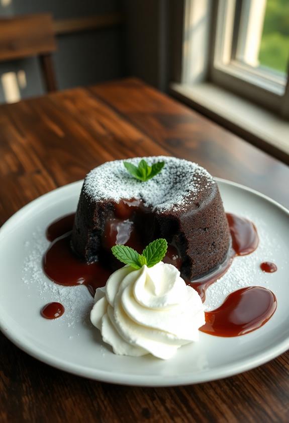 Molten Lava Cake (Chocolate Cake With Gooey Center) 119