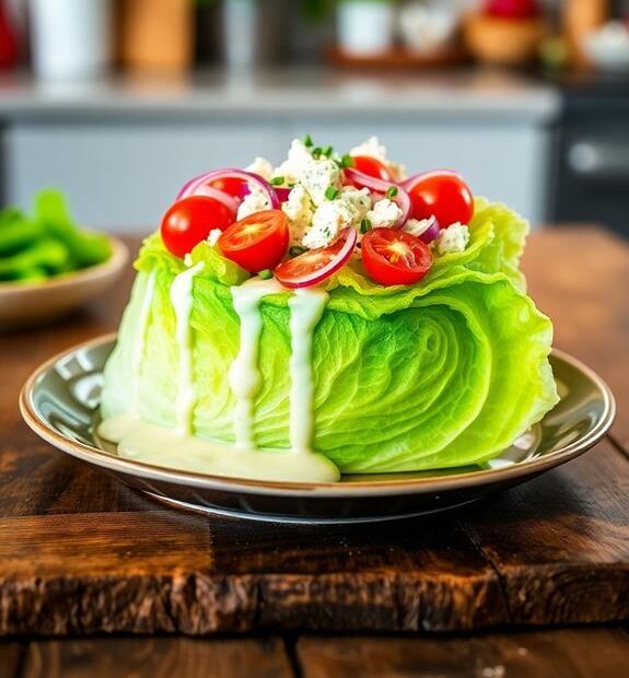 lettuce wedge blue cheese