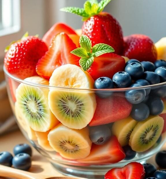 mixed fresh fruit salad