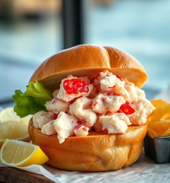 new england lobster sandwich