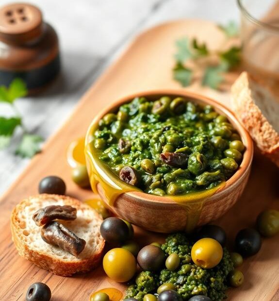 olive caper anchovy spread