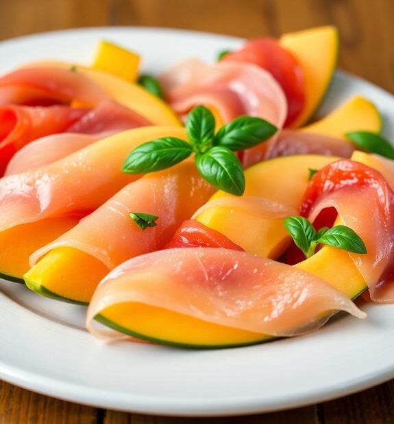 savory prosciutto melon delight