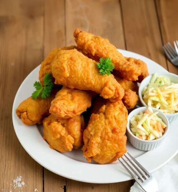 southern style crispy fried chicken