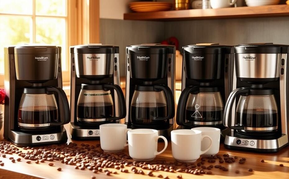 top hamilton beach coffee makers